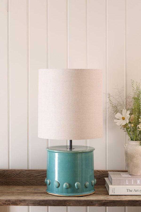 Tinker & Fettle_Bon Bon Lamp_Chelsea Blue